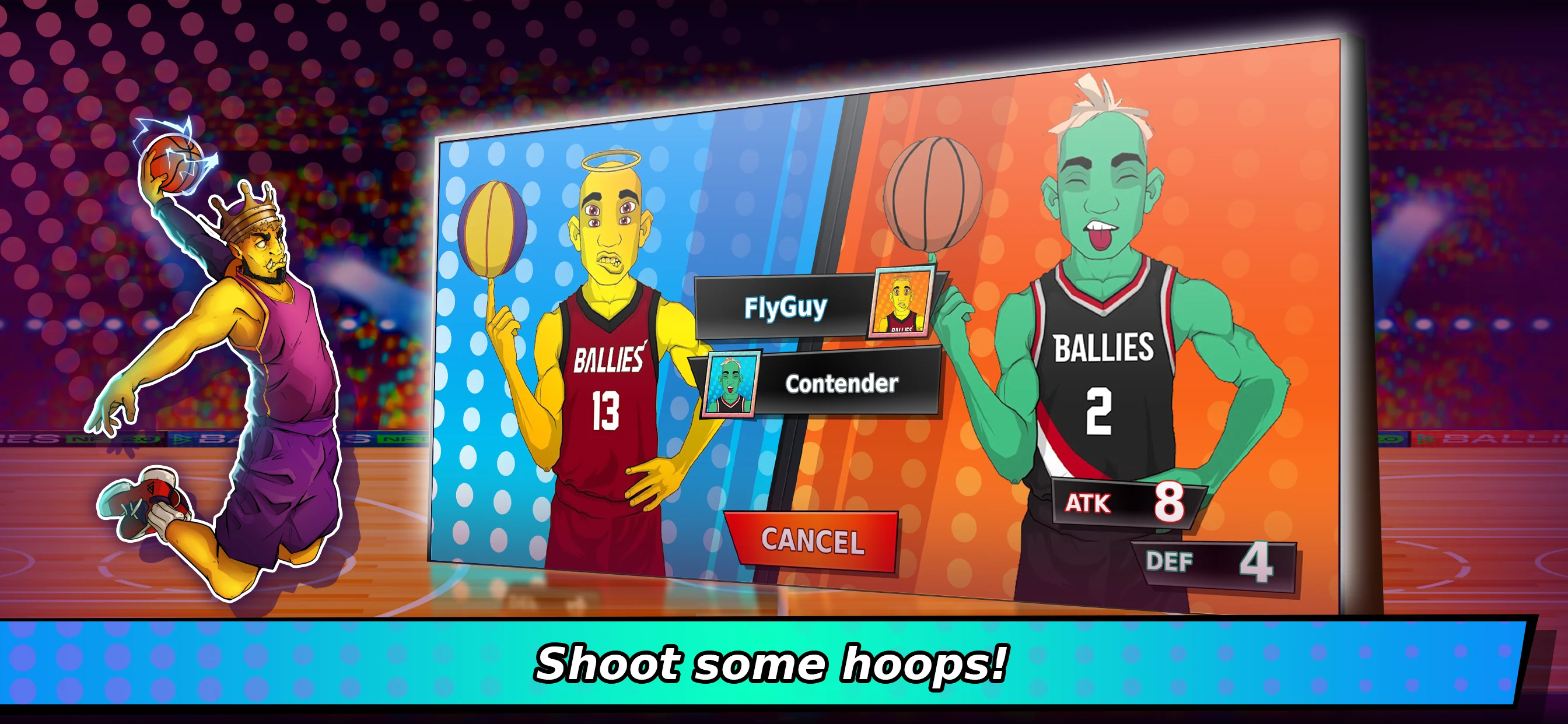 Ballies: Basketball Card Game screenshot