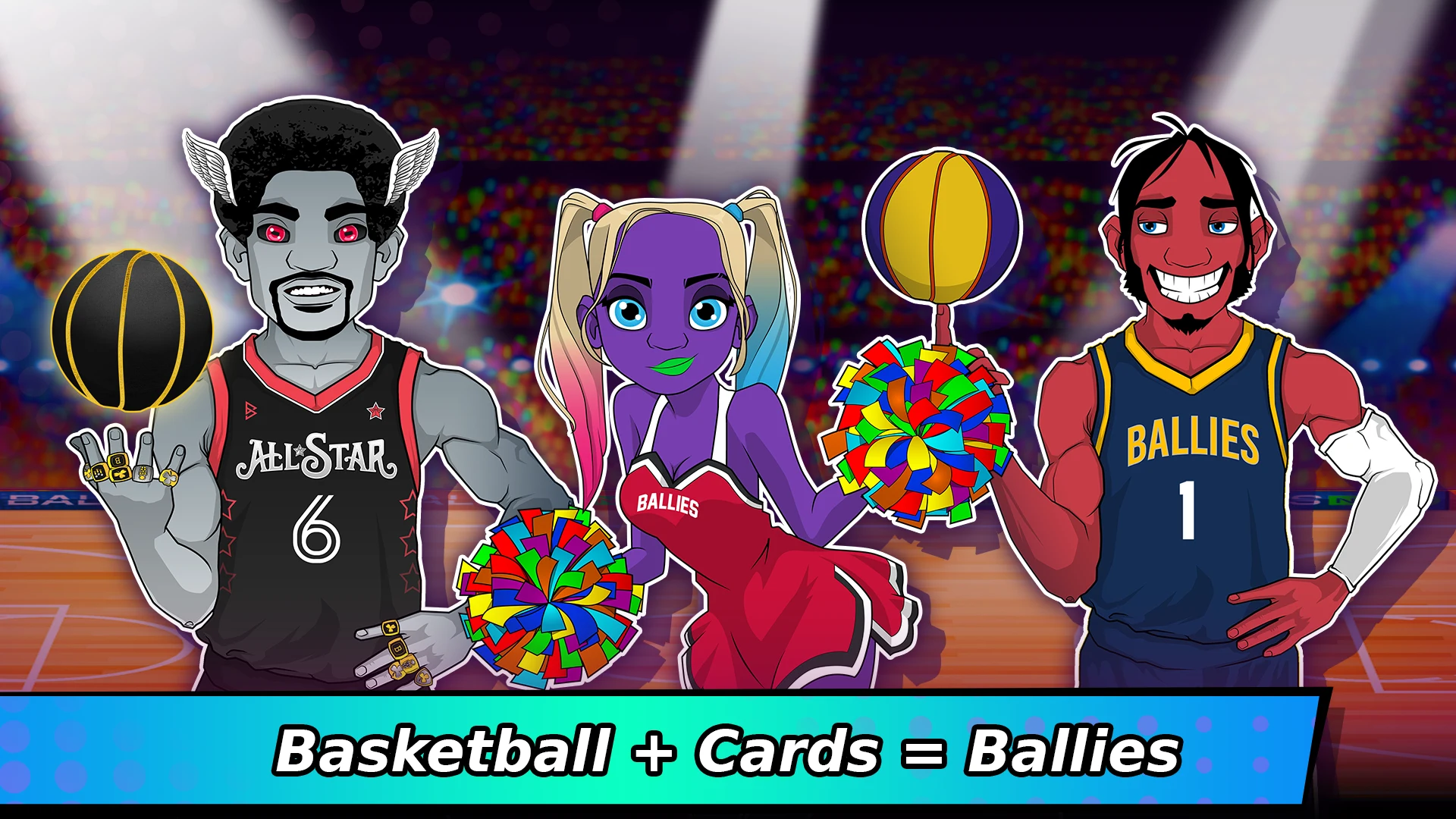 Ballies: Basketball Card Game screenshot