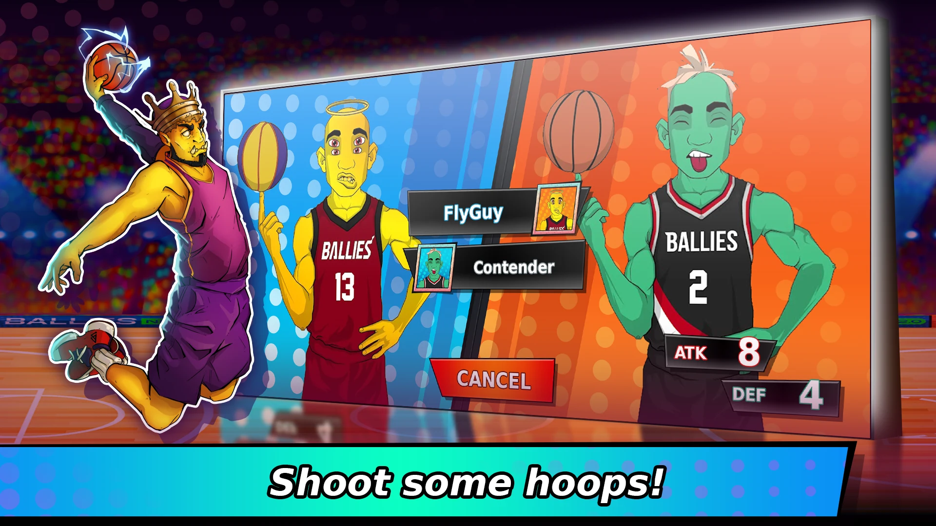 Ballies: Basketball Card Game screenshot